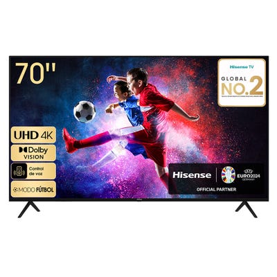 TV Hisense 70" LED UHD 4K Smart A6H