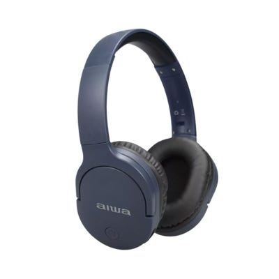 Audífonos over ear Aiwa Bluetooth AWK11 Azul