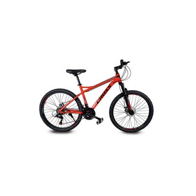 Bicicleta montañera Cross 26" GT 21V Rojo y Negro