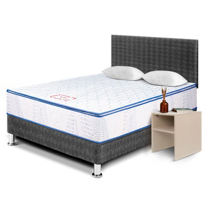 Dormitorio Paraíso Tropical 2PLZ + Velador repisa