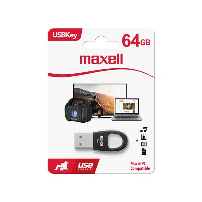 Memoria Maxell USB Key 64GB USBK-64 Negro