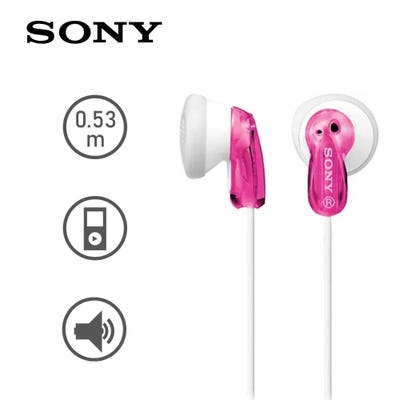 Audífonos in ear Sony MDR-E9LP Rosado