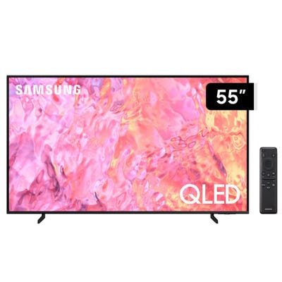 TV Samsung 55" QLED 4K UHD Tizen QN55Q60CAGXPE