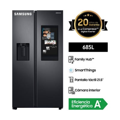 Refrigeradora 685LT SBS Family Hub Samsung RS27T5561B1