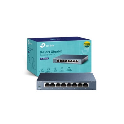 switch 8 puerto TL-SG108 1000Mbps RJ45