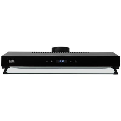 Campana extractora Sole 1.5M 60CM Slim Negra