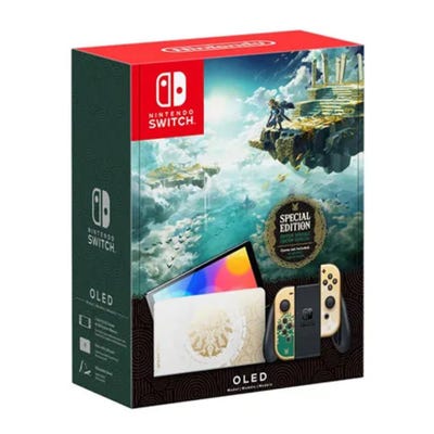Consola Nintendo Switch Oled Edición Especial The Zelda Tears of the Kingdom