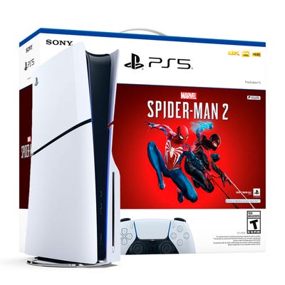 Consola PlayStation 5 Slim con lectora Spiderman 2 Bundle